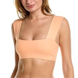 L*Space Parker Bikini Top in Tangy Orange